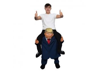 Presidential Piggyback Donald Trump Costume