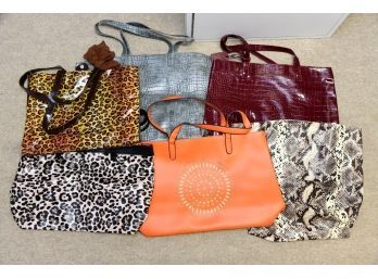 Collection Of Shopping Bags Including Saks, Neiman Marcus