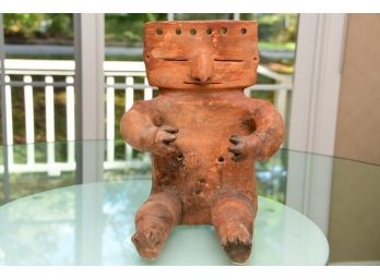 Clay Quimbaya Pre Columbian Sculpture