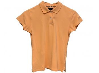 Burberry Short Sleeve Peach Polo Shirt Size XS