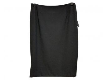 Calvin Klein Black Above The Knee Skirt Size 4