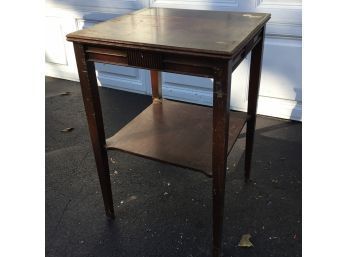 Vintage Wood Table Home Project