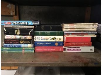Collection Of Books & Old Magazines
