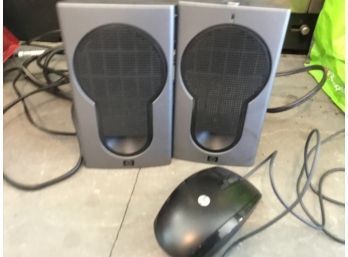 HP Speakers & Mouse