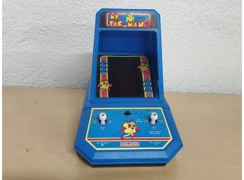 Vintage Ms Pac Man Table Top Arcade Game
