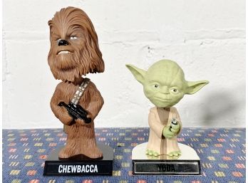 Yoga And Chewbacca Star Wars Toys