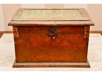 A Wooden Storage Box