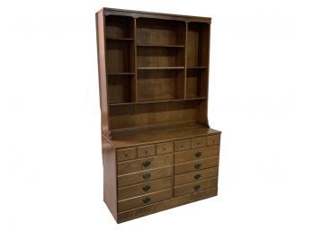 Ethan Allen Maple Hutch For Childs Room