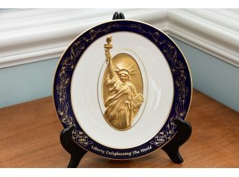 Liberty Enlightening The World Collector Plate