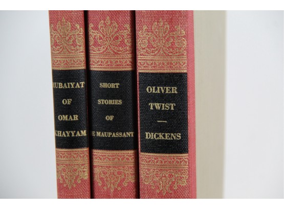 Trio Of Novels Including Charles Dickens