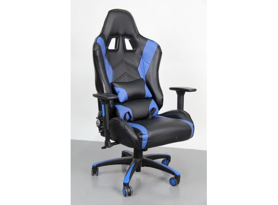Black & Blue Gaming Chair