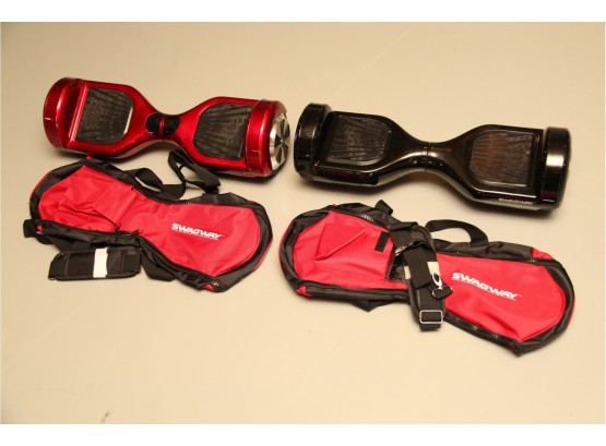 Red And Black Swagway Hoverboards (Missing Chargers!)