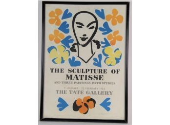 The Sculpture Of Matisse Framed Print