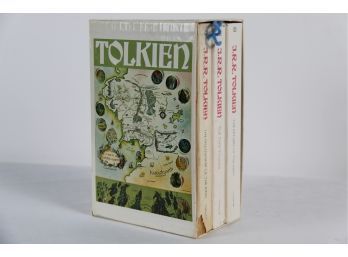 Lord Of The Rings Trilogy Book Set By JRR Tolkien