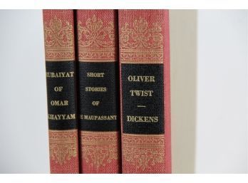 Trio Of Novels Including Charles Dickens