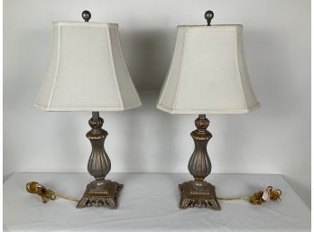 Pair Of 28 Inch Tall Lamps
