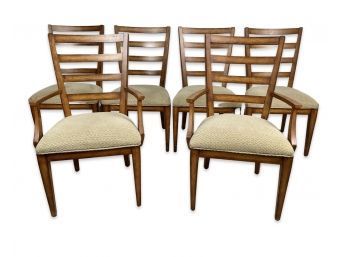 Set Of 6 Ethan Allen Tango Dining Chairs