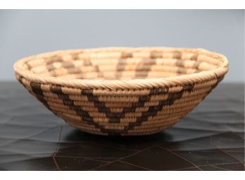 A Hand Woven African Tribal  Basket