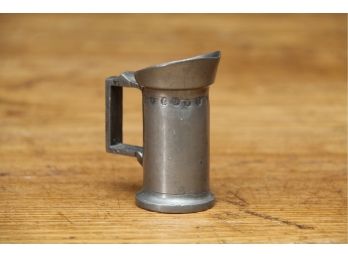 Miniature Pewter Pitcher