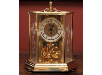 Howard Miller Brass Mantle Clock