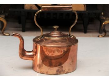 Antique Copper Tea Pot
