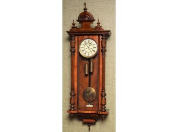 19th Century Gustov Becker Vienna Wall Clock