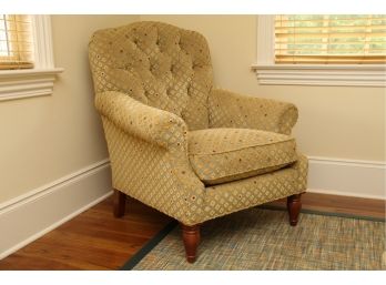 Dapha Duck Down & Waterfowl Feather Arm Chair With Tufted Back
