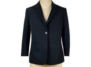 The Row Two-button Black Jacket - Size 10