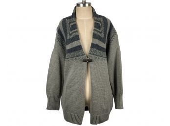 Brunello Cucinelli Cashmere Toggle Button Sweater - Size L