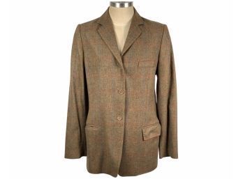 Faconnable Ladies Tweed Wool Jacket - Size 10