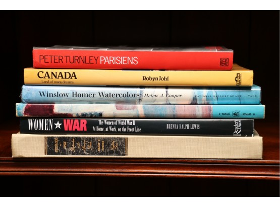 Coffee Table Books Includes Homer Winslow