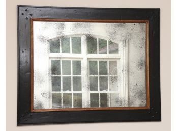 Antique Distressed Glass Mirror (right Side)