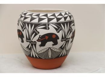 Acoma Native American Pottery Vase