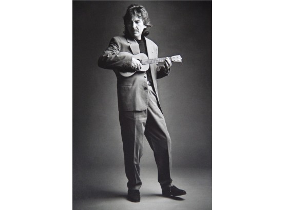 George Harrison Ukulele By Mark Seiger For Rock And Roll Fantasies  Unframed