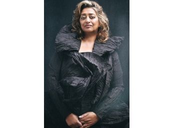 Dame Zaha Hadid By Bryan Adams Color Photo Unframed