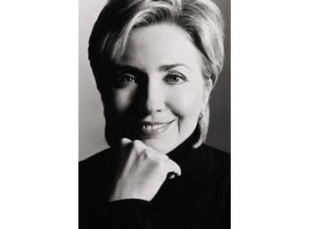 Hillary Clinton By  Michael Thompson Black And White  Unframed