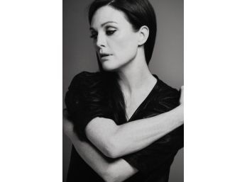 Julianne Moore For Calvin Klein By Bryan Adams Black And White Unframed