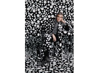 George Clooney Polka Dot By Yayoi Kusama For W Magazine Unframed