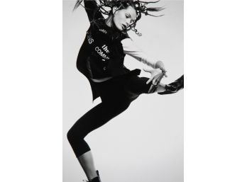 David Sims For Vogue Paris  Black And White Fashion Photo Unframed