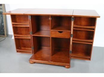 Crosley Furniture Expandable Dining Room Bar Cabinet
