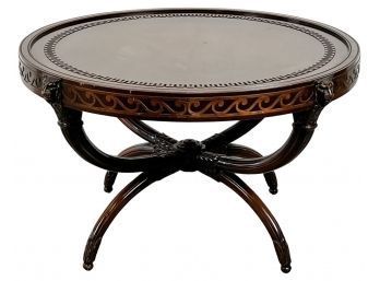 Lion Head Round Coffee Table
