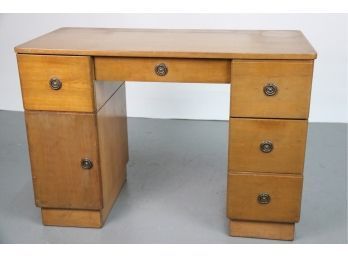 Mid Century Maple Desk