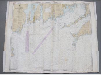 1979 Martha's Vineyard To Block Island - National Oceanic And Atmospheric Administration Map