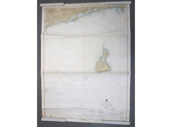 1980 Block Island Sound Block Judith To Montauk Point - National Oceanic And Atmospheric Administration Map