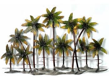 Metal Palm Tree Wall Art