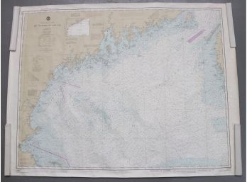 1986 Bay Of Fundy To Cape Cod - National Oceanic And Atmospheric Administration Map