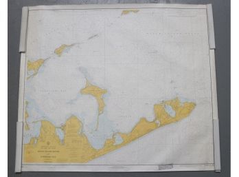 1969 Block Island Sound Gardiners Bay - National Oceanic And Atmospheric Administration Map