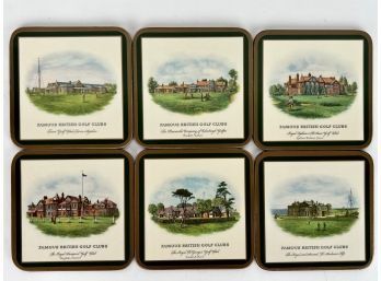 Set Of 6 Pimpernel Traditional Coasters