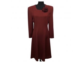 MIA Vintage Cranberry Knit Dress