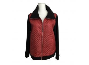 Ralph Lauren Red & Black Quilted Jacket Size L
